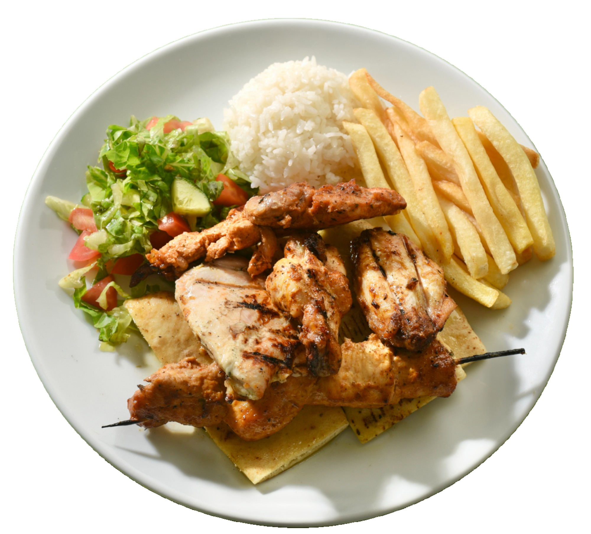 Karışık Tavuk Menü