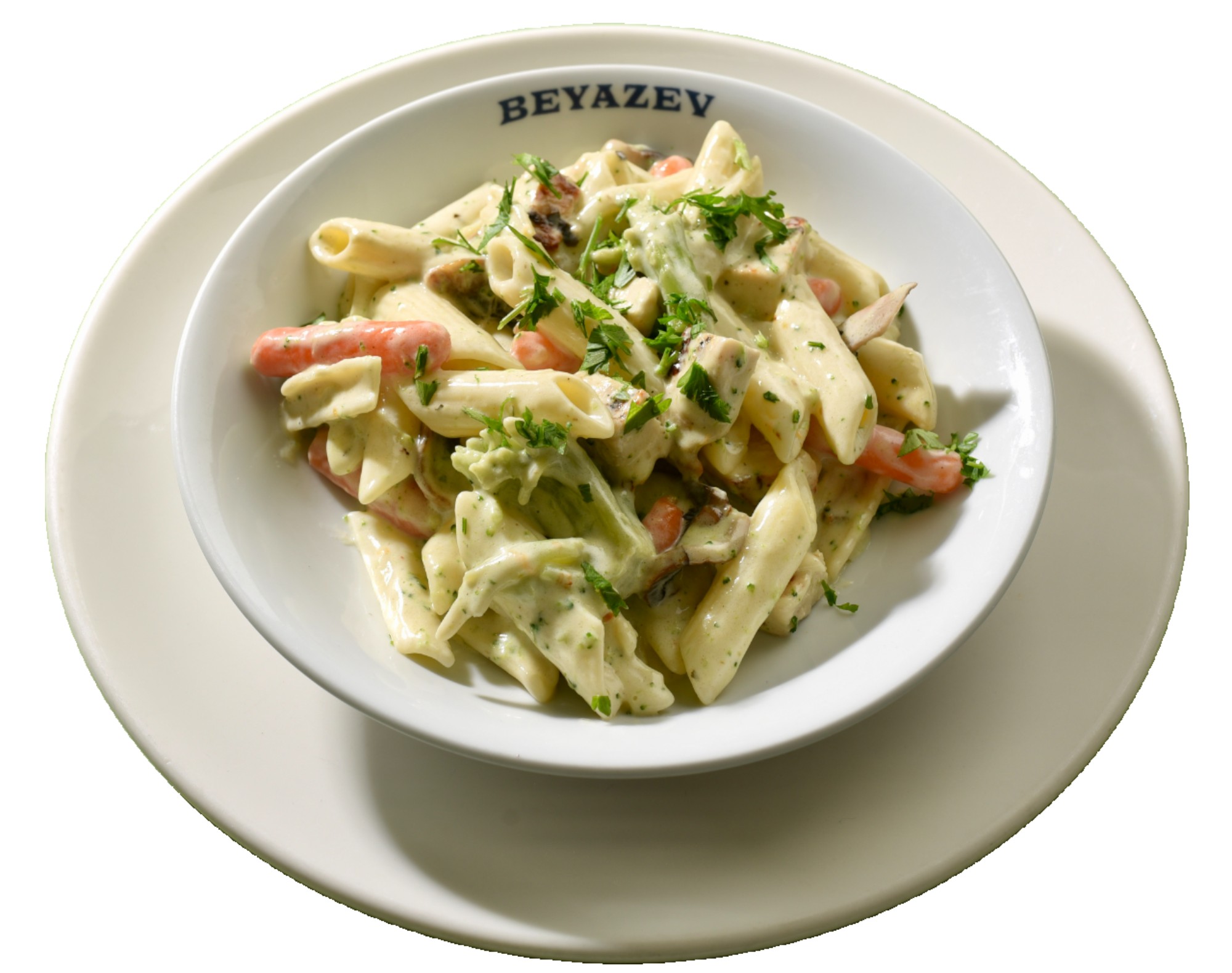 Kremalı Sebzeli Makarna